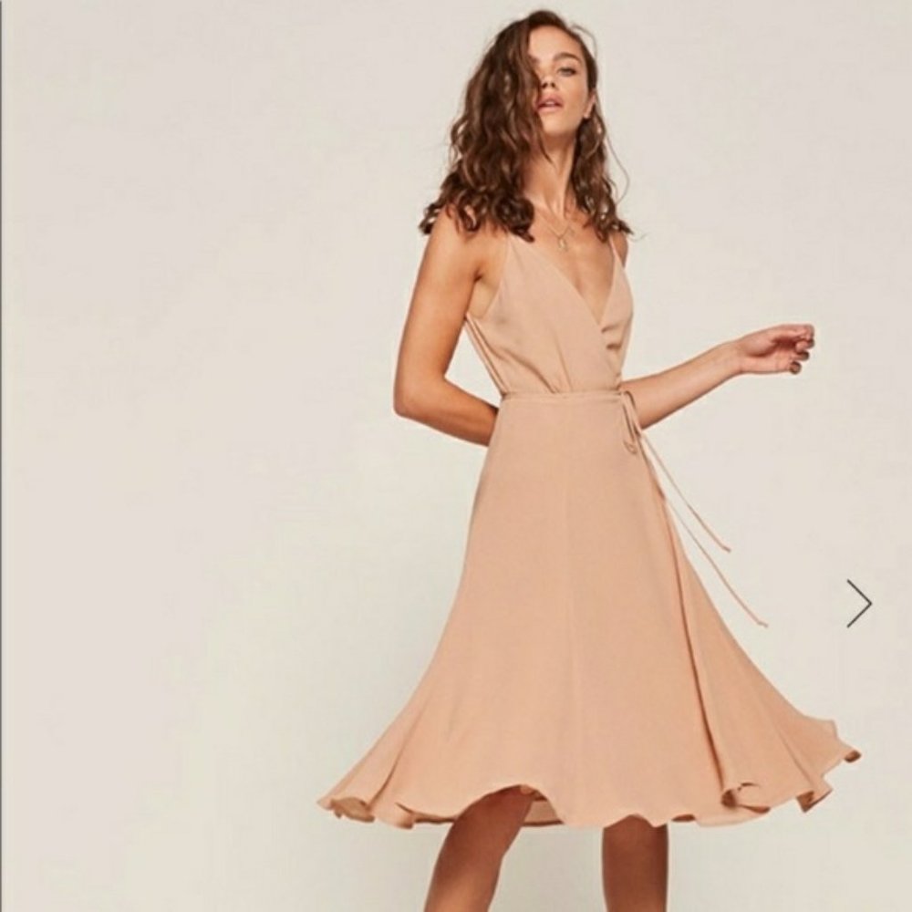 REFORMATION White/ivory Temple Dress NWT!!!